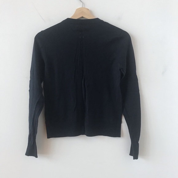 Milly of New York beaded navy cardigan - Picture 2 of 6